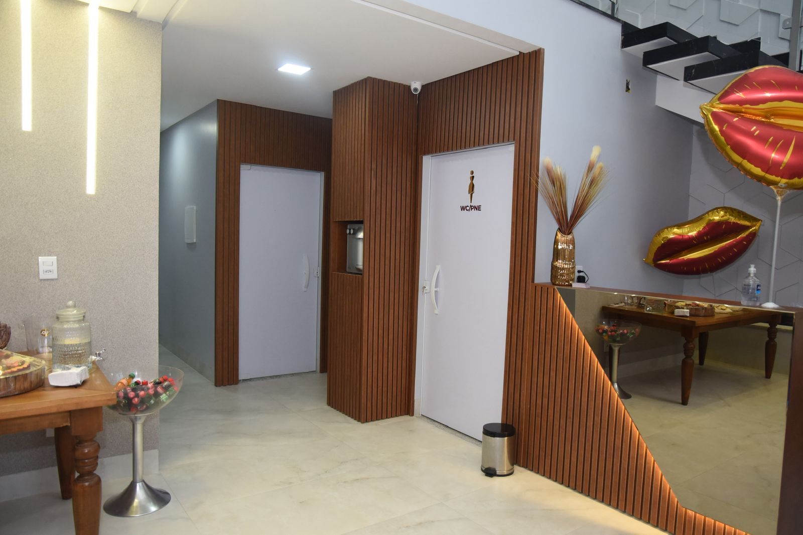 interior da clínica